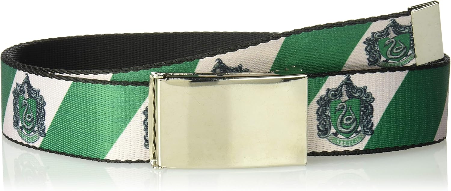 BuckleDown Men's  Belt Harry Potter, Multicolor, 1.5" Wide Fits
