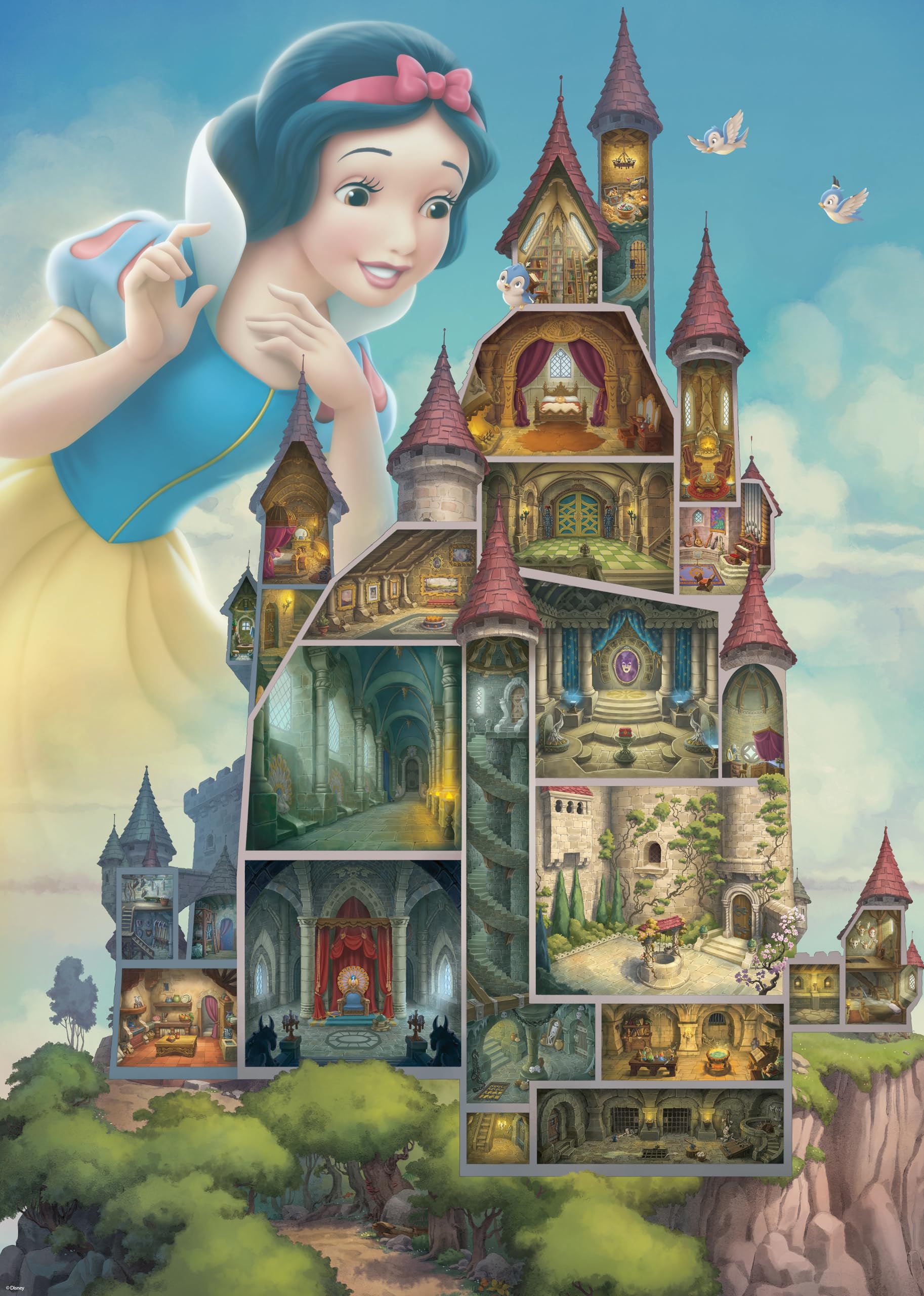 Ravensburger Disney Snow White's Castle - 1000 Piece Jigsaw Puzzles - Gifts for Adults and Kids Age 12 Years Up — image 1