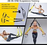 HAKENO Pull Up Bar Door Frame Fitness Chin-Up Bar with Suspension Straps Set view 7