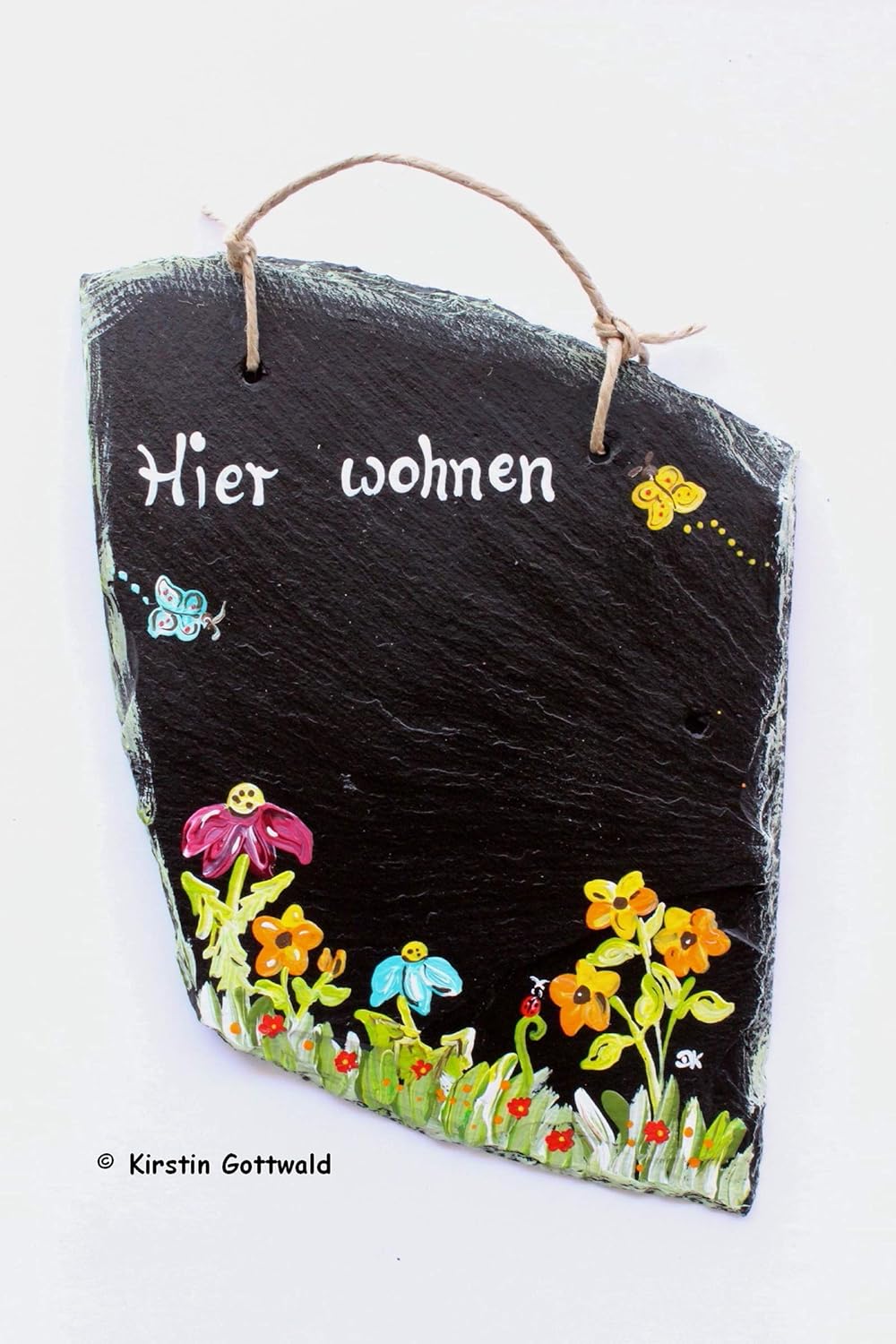 Türschild Schiefer Wunschname: Amazon.de: Handmade