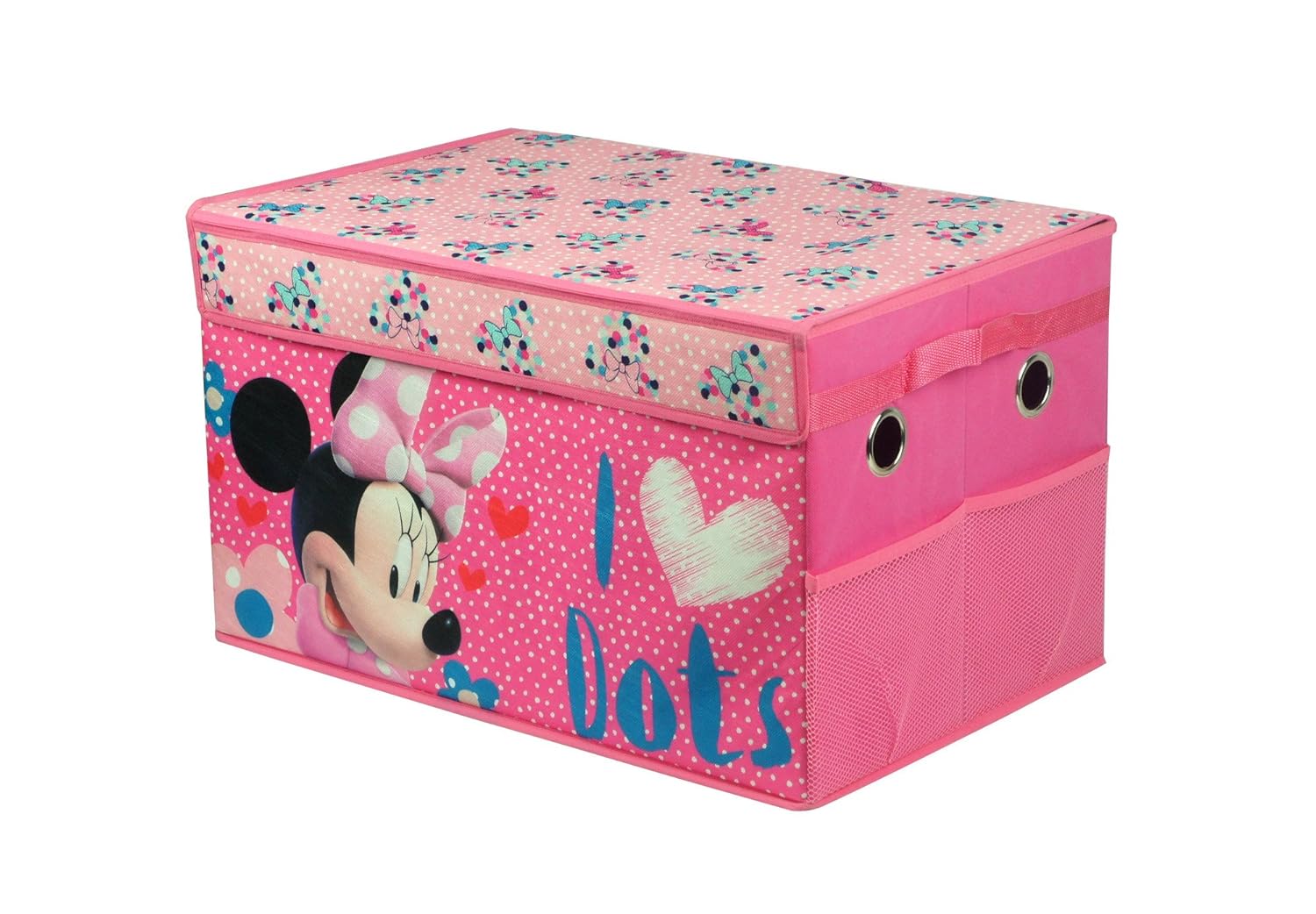 Disney Minnie Mouse Foldable Canvas Toy Box eBay