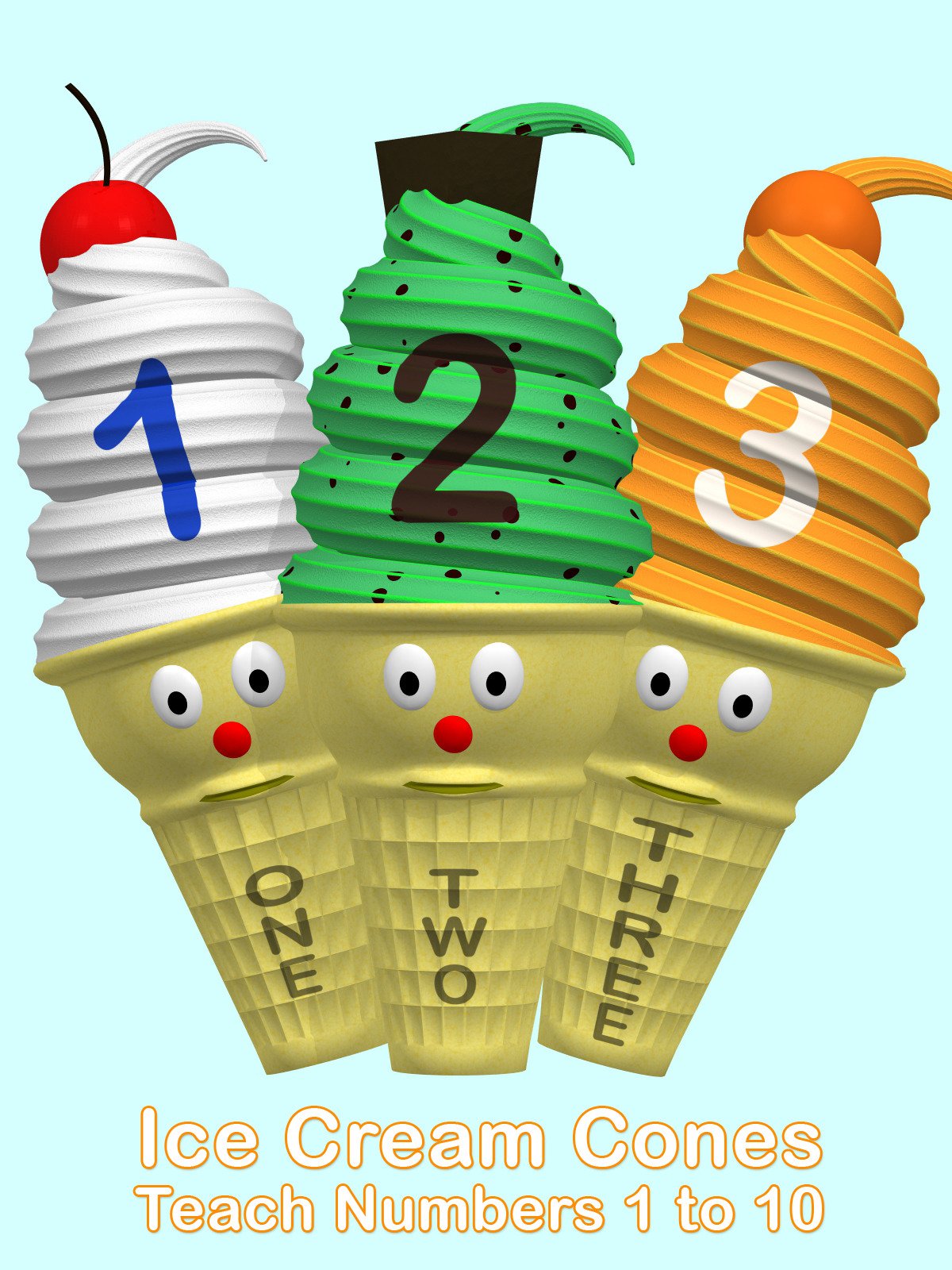 Amazon.co.jp Ice Cream Cones Teach Numbers 1 to 10を観る Prime Video