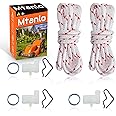 Mtanlo Recoil Starter Pawl Spring Washer Rope For Stihl FS45 FS55 BG55 BG65 BG85 TS400, Starter Pawl Dog, Washer, Spring, Recoil Starter Rope