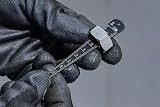 BGS 74247 Metric Screwpitch Gauge Thread Template M3-M20 0.5-13mm Drill Gauge view 5