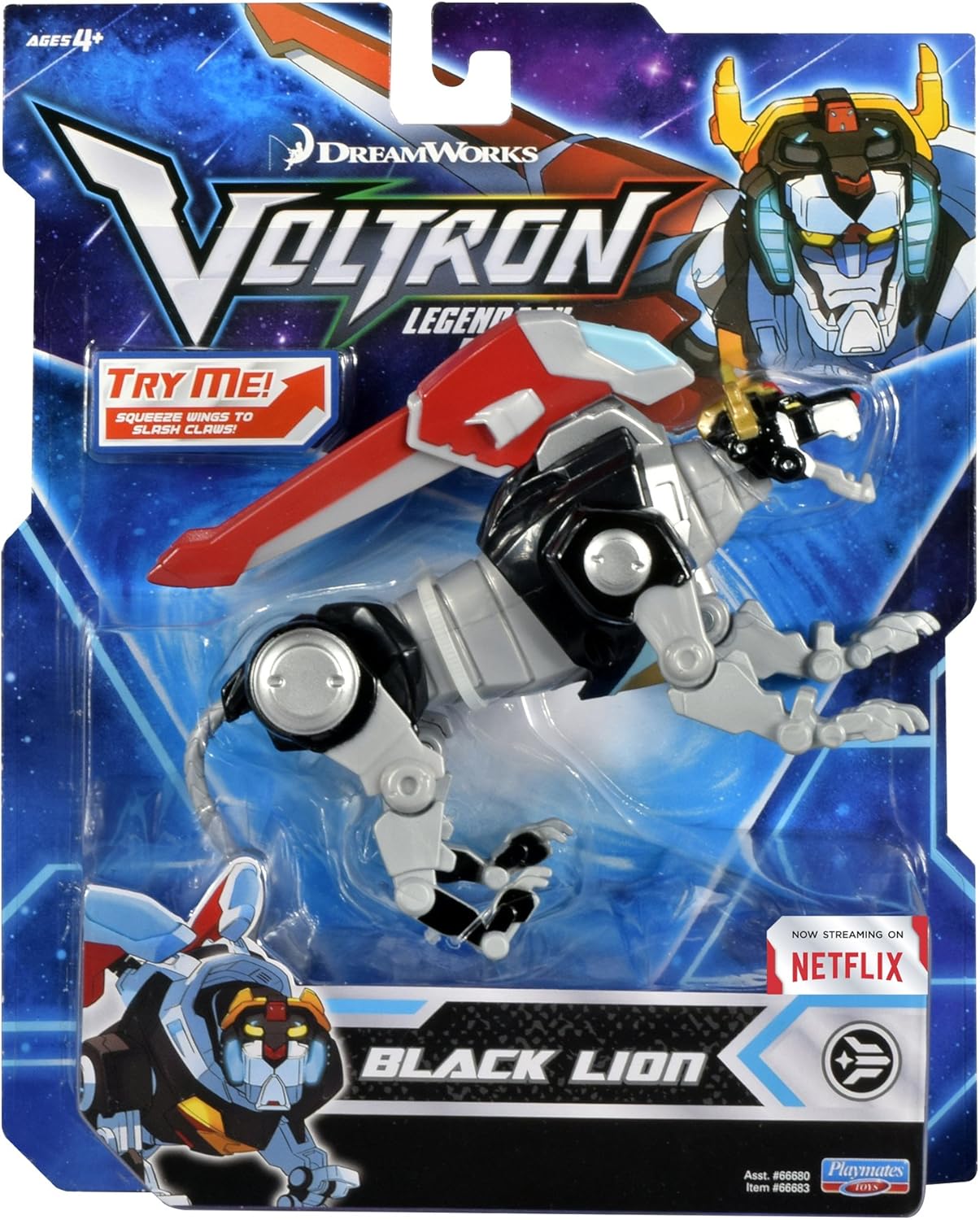 black lion toy