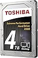 Toshiba X300 4TB Desktop 3.5 Inch SATA 6Gb/s 7200rpm Internal Hard Drive