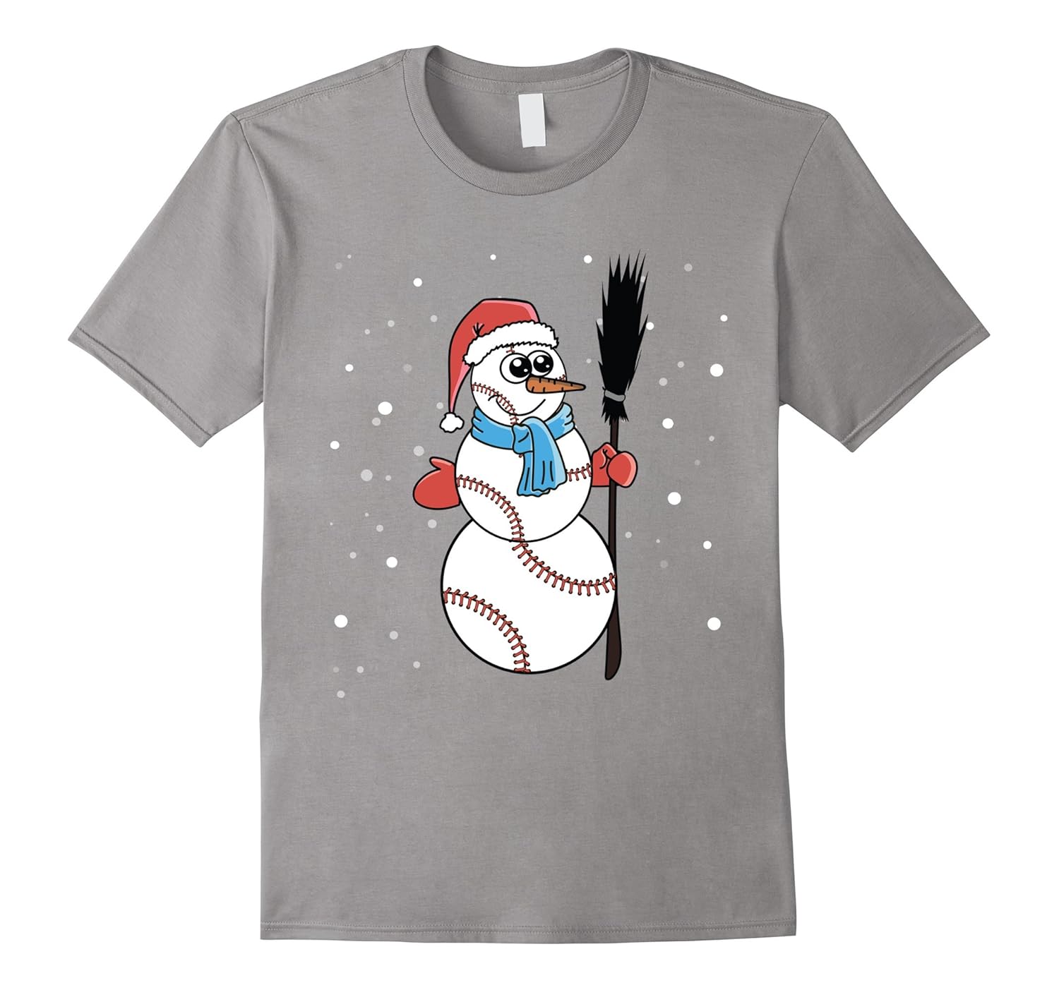 Christmas Snowman Baseball Shirt-ANZ