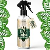 GardenWise Leaf Shine Spray for Indoor Plants – Plant Leaf Cleaner & Shine for Real House Plants – Fragrance-Free, Non-Sticky, Streak-Free Finish, 8 fl oz