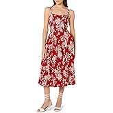 The Drop Womens Balu Feminine Shaped Waist Midi Dress