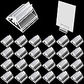 YHNTGB 120 PCS Plastic Game Card Stands Blank Game Board Markers Game Card Holder Playing Card Holders Board Game Pieces Stan