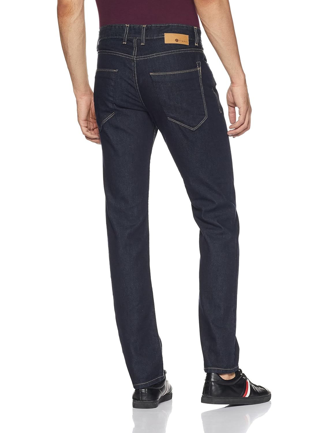 symbol amazon brand men's relaxed fit jeans