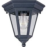 Maxim Westlake-1 Light Outdoor Flush Mount in Mediterranean Style-8 Inches Wide by 8.5 inches high