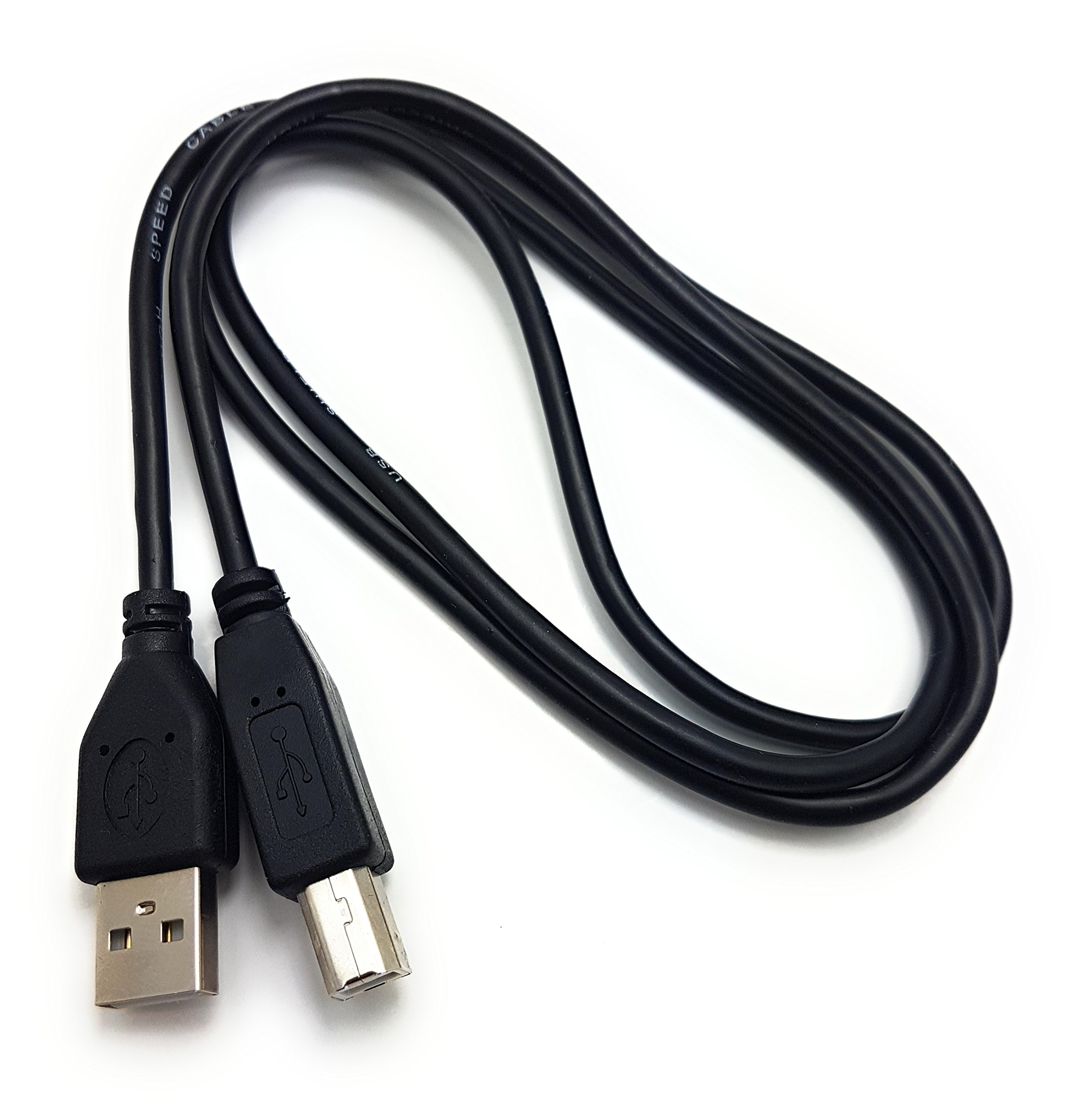 MainCore 1.8m USB Printer Cable – High-Speed USB A to USB B Lead for Printer, Scanner, Fax & USB-B Devices, Compatible with All Brands