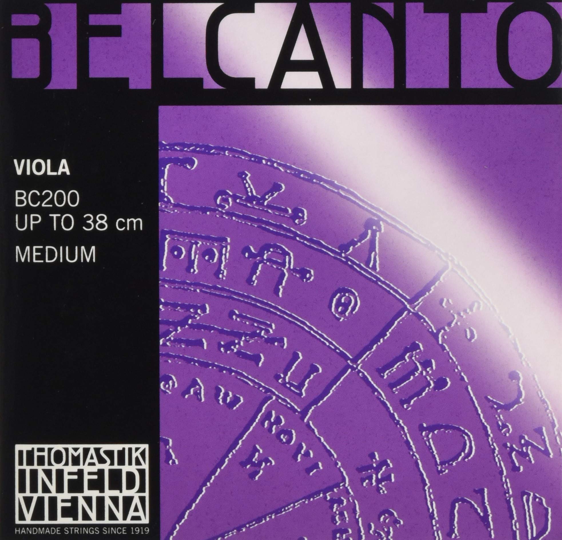 Thomastik Saiten für Viola Belcanto Satz 4/4 mittel