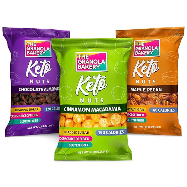 THE GRANOLA BAKERY TGB VARIETY NUT BITES, NO...