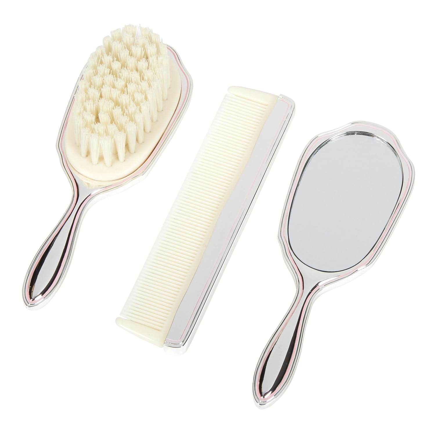 christening brush and comb set
