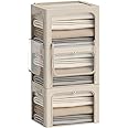 Amazon.com: 3Pack Clothes Storage Bins - Oxford Frame Storage Box ...