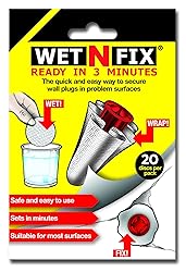 WETNFIX (20 Discs) - Fixing Wall Plugs Fast! No