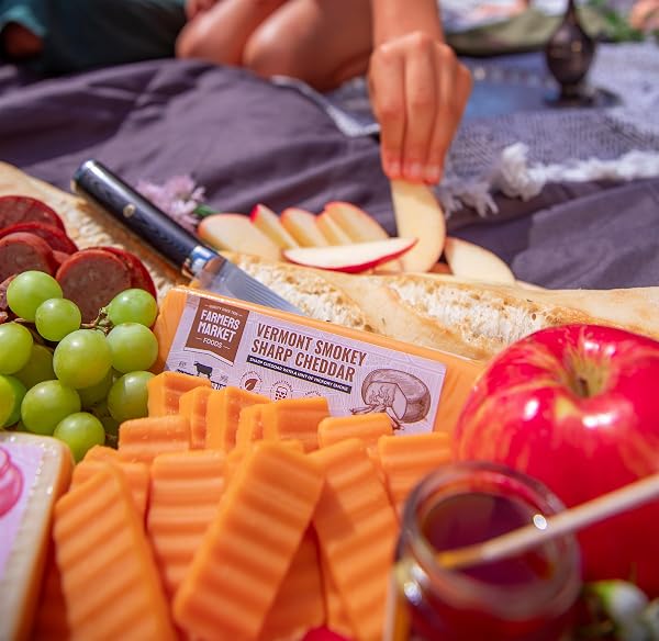 FARMERS MARKET, GLUTEN FREE, KETO, PALEO, LOW SODIUM, ZERO SUGAR, WISCONSIN CHEESE GIFT SETS, 3-PACK, EXTRA SHARP CHEDDAR