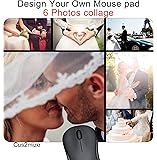 Personalized Mouse Pad with Picture Photo Text, Customized Mousepad. Personalized Gaming Mousepad. Personalized Mousepad Personalized Collage Mouse pad Photo 0792679600581 by Cus2mize