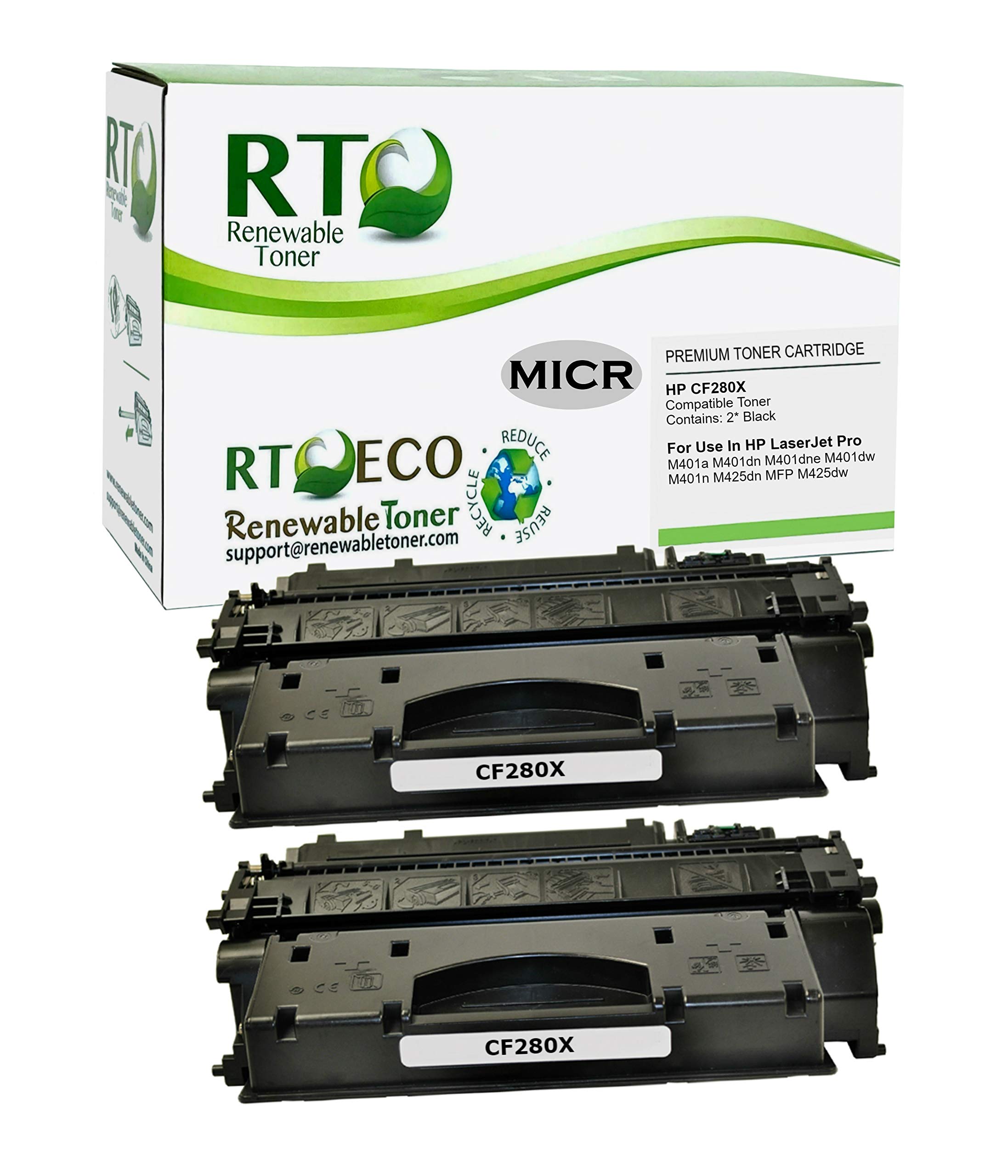 Renewable Toner Compatible MICR Toner 