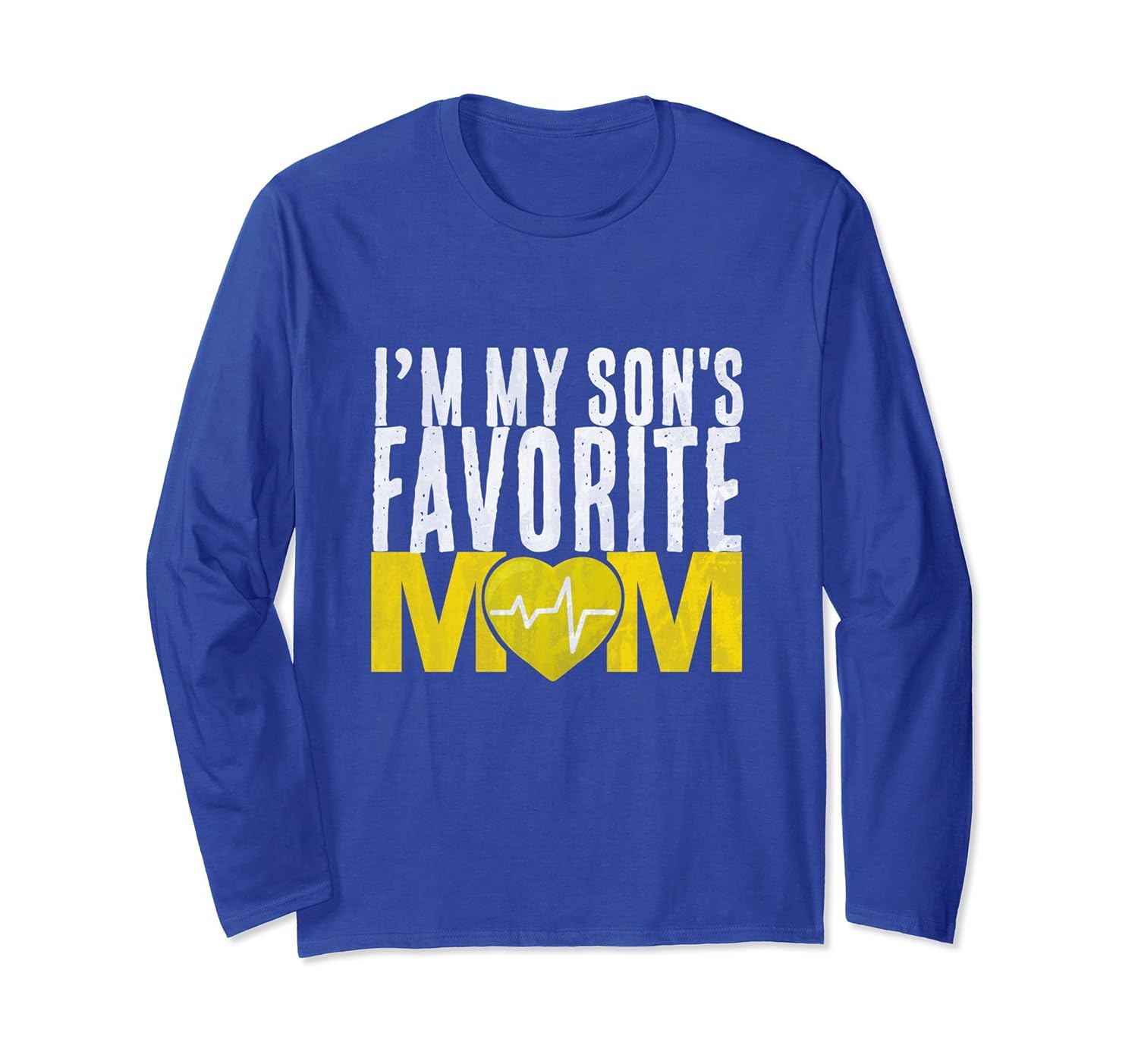 I'm My Son's Favorite Mom Mother Long Sleeve Shirt-anz