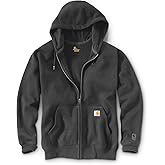 Carhartt mens Rain Defender Paxton Heavyweight Hooded Sweatshirt novelty hoodies, Carbon Heather, XX-Large US