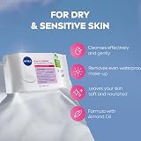 NIVEA Biodegradable Cleansing Wipes Dry Skin 40 Sheets Pack of 4 view 3