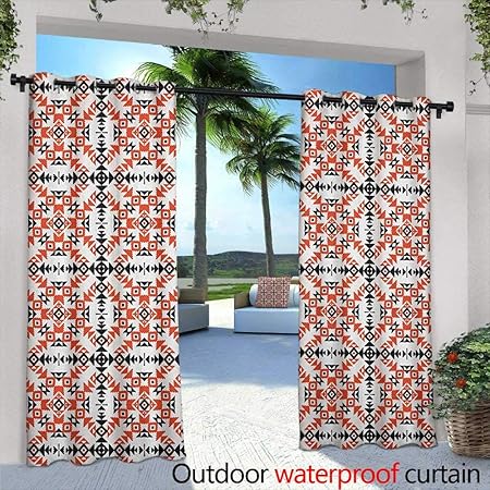Amazon Com Native American Living Room Bedroom Window Curtains