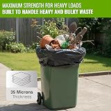 EcoBag 50 Pack Heavy Duty Refuse Sacks 100 L 35 Micron Recyclable Leak Resistant view 3