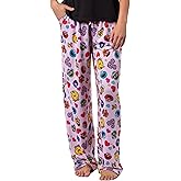 Sesame Street Women's Character Heart Heads Elmo Big Bird Tossed Print Sleep Pajama Pants