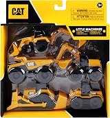 CAT Construction Little Machines 5 Pack Assortment 82150 Black view 4