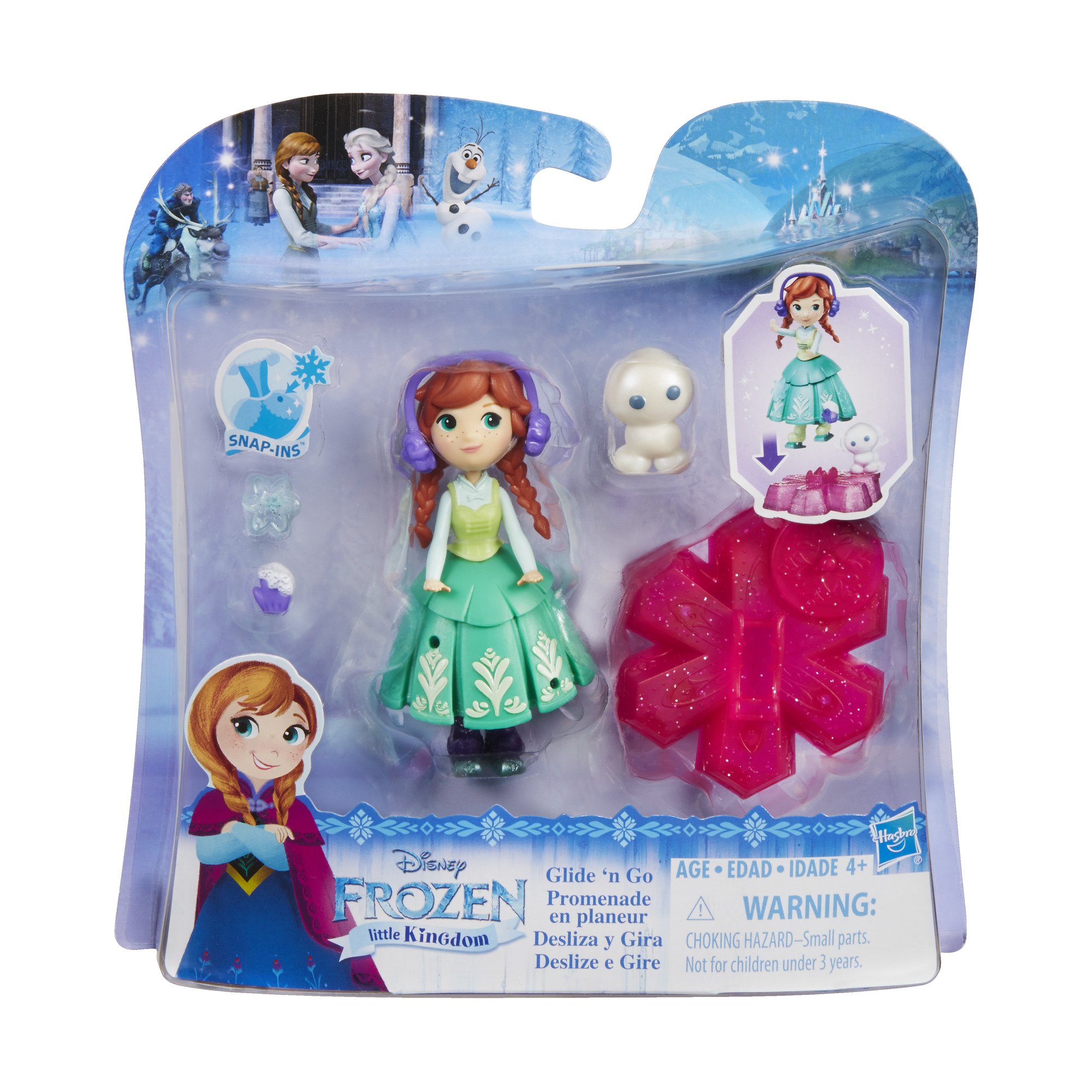 Disney Frozen Little Kingdom Glide N Go Anna Green Desertcart