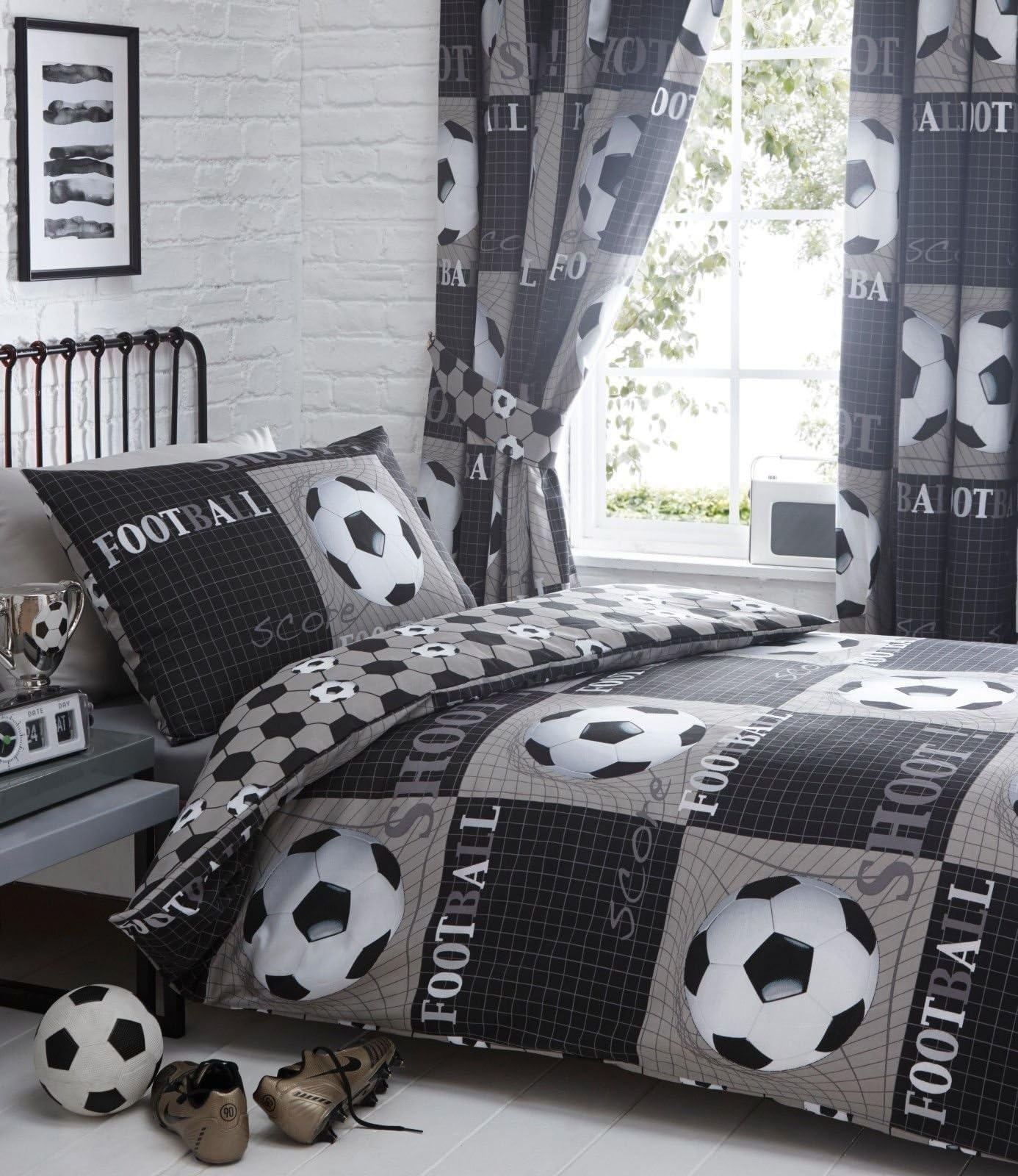 Shoot Duvet Cover Set, King