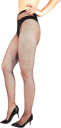 studded fishnet tights