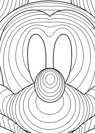 Disney Wandbild Von Komar Mickey Mouse Lines Kinderzimmer Babyzimmer Dekoration Amazon De