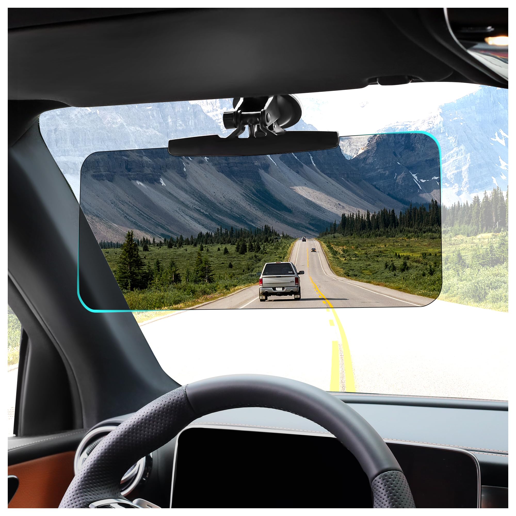 Photo 1 of 180° Adjustment Sun Visor Extender for Car,Strong Shading Car Visor Extender Sun Blocker for Glare Prevention,Universal CCar Accessories Visor Extender Attachment