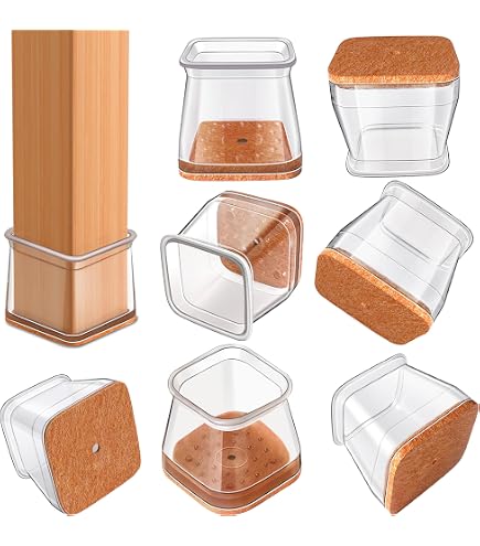 Furniture Silicon Protection Cover,4-Pack Addlike Chair Leg