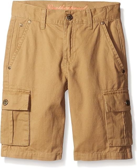 cotton twill cargo shorts
