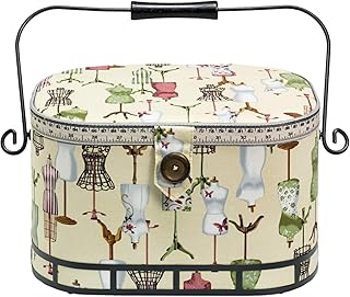 Prym Nähkorb L Schneiderbüste, Cotton, Mehrfarbig, L