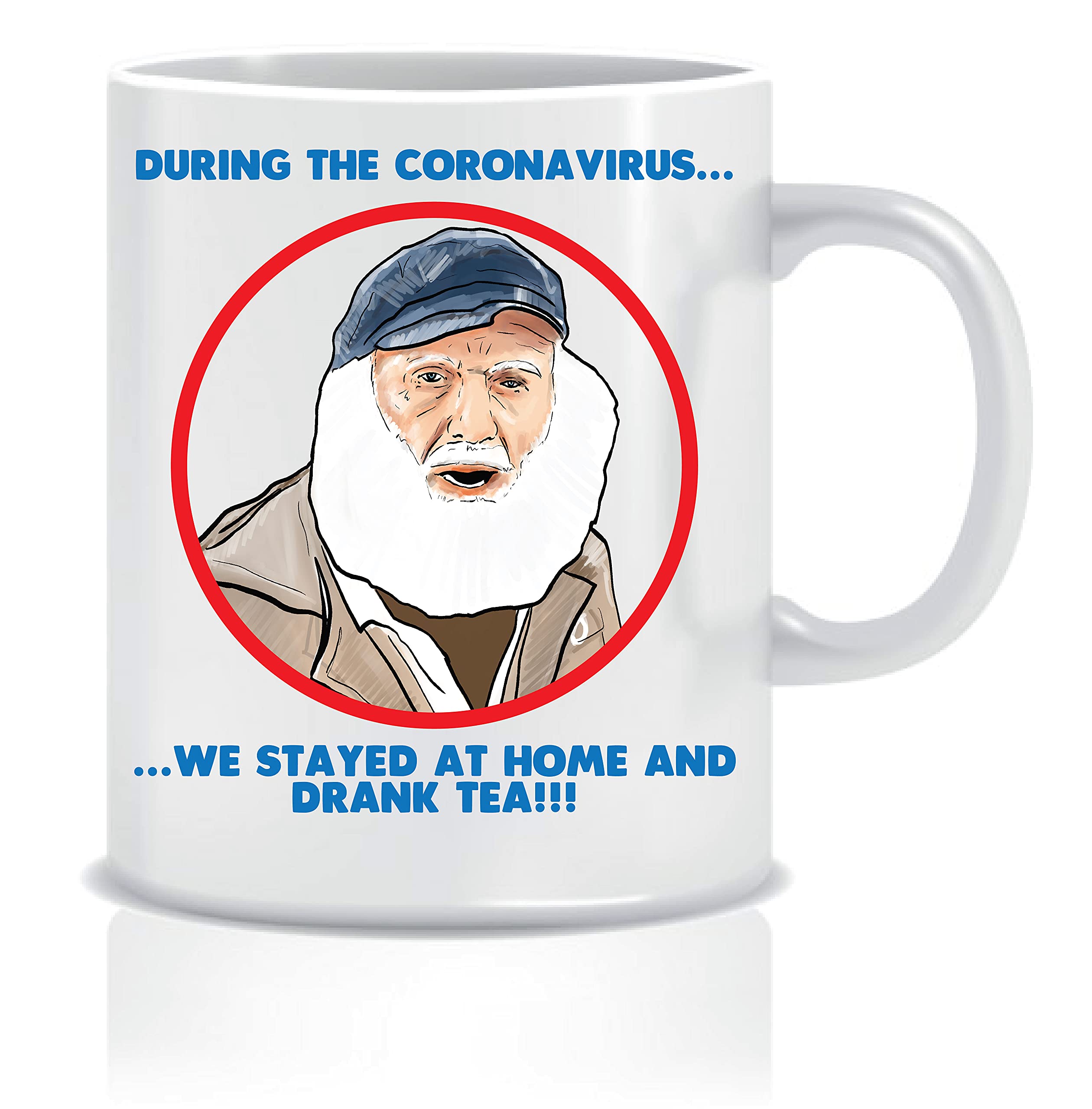 Cheeky Chops Mug Uncle Albert Novelty Gift Mug CMUG83, White Print