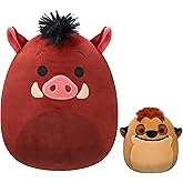 Squishmallows Original Disney Timon and Pumbaa 2-Pack - Official Jazwares Plush