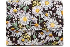 Vera Bradley Women's Cotton Riley Compact Wallet with RFID Protection