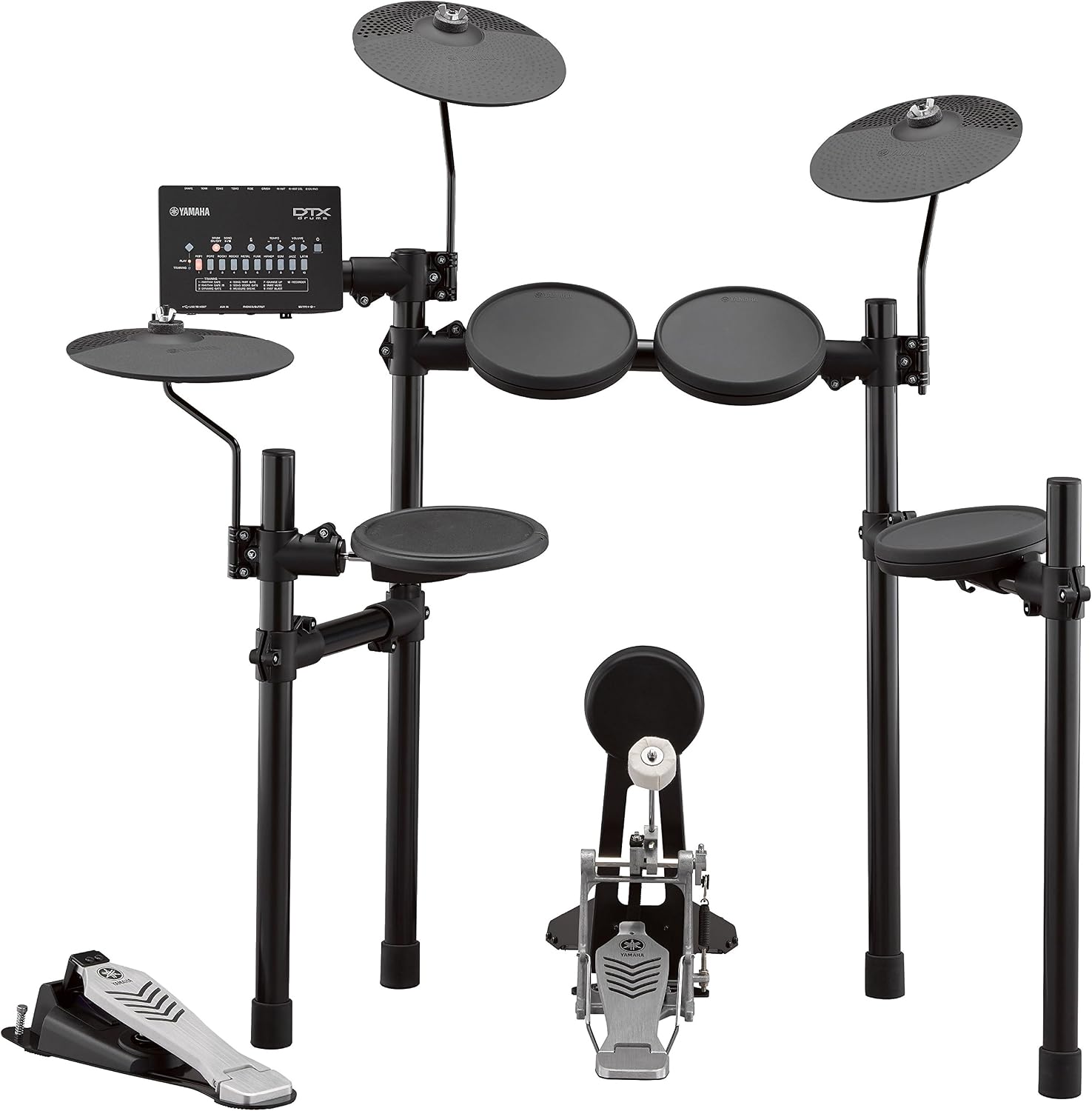 Yamaha DTX452K Electronic Drum Kit, Black