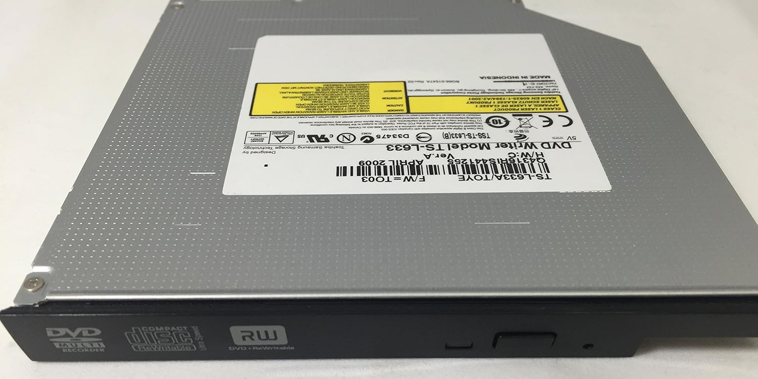 Toshiba TS-L633 8x DVD±RW DL Notebook SATA Drive (Black)