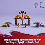 LEGO NINJAGO Dragon Spinjitzu Battle Pack 71824 with 2 Minifigures view 2