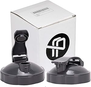 Preferred Parts Flip Top To-go Lid Compatible With NutriBullet Cups | Premium Accessories & Replacement Parts for NutriBullet (Pack of 2)
