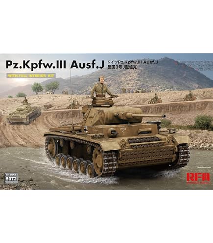 RYEFIELD MODEL RM-5037 1/35 Workable Tracks For Pz.Kpfw. III/IV Late – 40cm, Plastic Kit