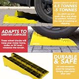 GADLANE Caravan Levelling Ramp Set 2 Pack Heavy Duty 4.5 Tonne Yellow view 5