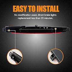 Cxdar Third 3rd Brake Light LED for 2002-2009 Chevy